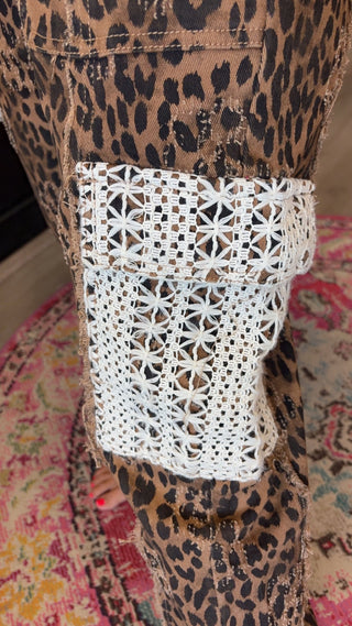 KENDY LEOPARD PANT 40290
