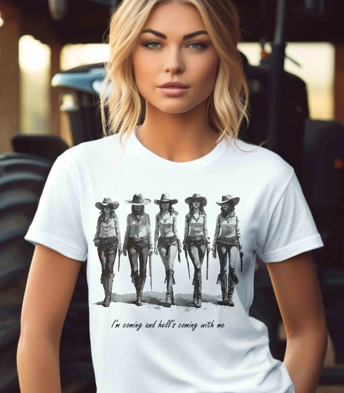 Hell's Comin Tee