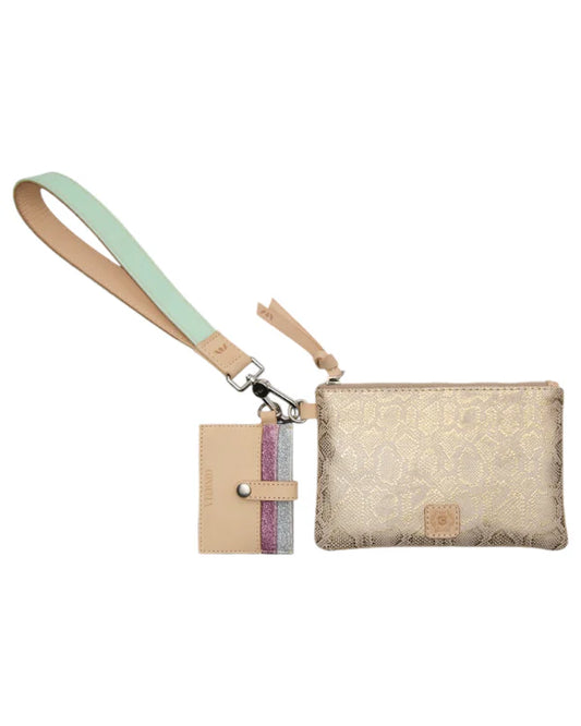 CONSUELA WRISTLET STRAP, LEAH 4449