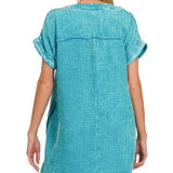 SHARI GAUZE DRESS