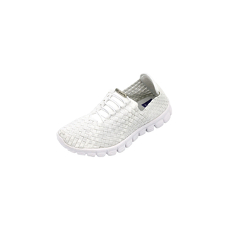 White sneaker on a white background