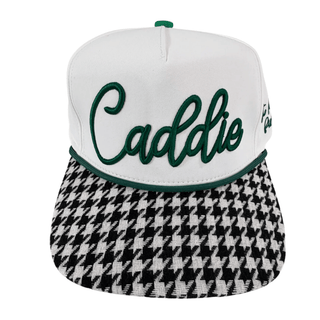 Cap with 'Caddie' text on a white background