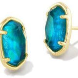 KENDRA SCOTT GRAYSON STONE STUD EARRINGS