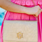 X C.O.HILL BRYN CROSSBODY Champagne Straw