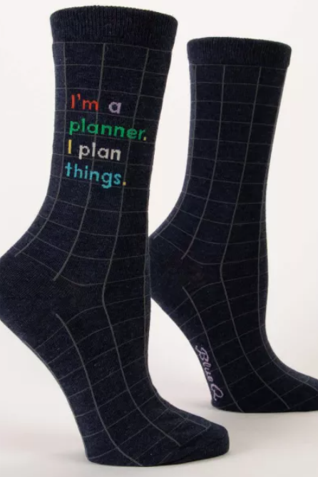 B01 SOCK 547 I'M A PLANNER
