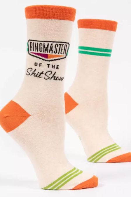 B01 Socks Z MEN'S 838 Ringmaster of the Shit Show, Men's