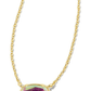 KENDRA SCOTT GRAYSON SHORT PENDANT NECKLACE