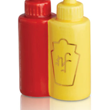 NORA FLEMING MAIN SQUEEZE A230 KETCHUP MUSTARD