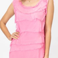RUFFLE SILK TOP 9577