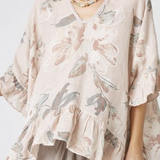 MADE IN ITALY LINEN TOP 8620