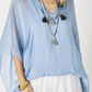 MADE IN ITALY SILK TOP 2686