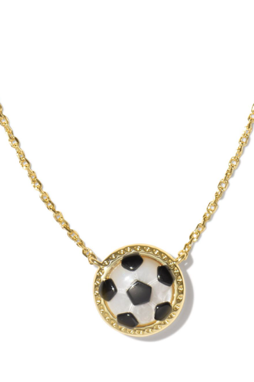 KENDRA SCOTT SOCCER BALL NECKLACE