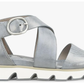 X SOFFT SHOES MACKENNA in ANTHRACITE GREY/BLUE