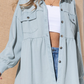 TERRY TOP in EGGSHELL BLUE