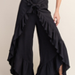 FLOWY RUFFLE PANTS