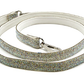 THIN Rhinestone multi-colored handbag strap