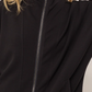 ZIP UP JACKET in BLACK 989
