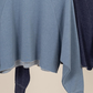 KNIT TOP in GRAY BLUE 138