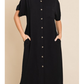 BLACK LONG DRESS 10960