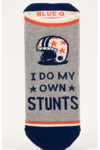 SALE * SOCKS 320 MY OWN STUNTS Sneaker Socks L/XL