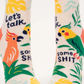 B01 SOCKS LET'S TALK SOME SHIT  SW 676