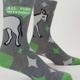MEN’S SOCKS 1019 ALL PUNS INTENDED