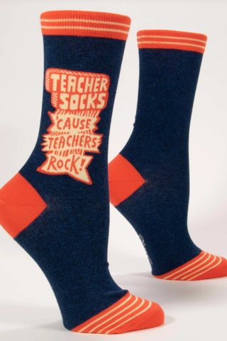 WOMEN’S SOCKS 555 TEACHERS ROCK