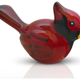 NORA FLEMING winter songbird RED BIRD A 204