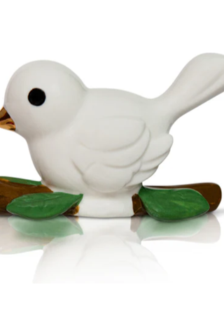 NORA FLEMING bestie bird WHITE A 422