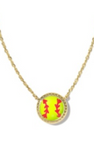 KENDRA SCOTT SOFTBALL NECKLACE
