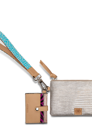 CONSUELA WRISTLET STRAP, CELESTE 4676WS