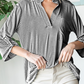 TOP in BLACK/IVORY 7639