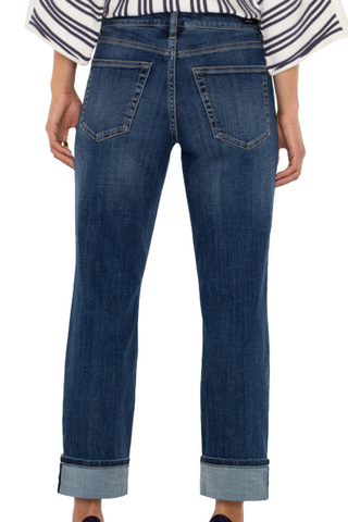 SALE ** LIVERPOOL JEANS MARLEY GIRLFRIEND CUFFED CH4