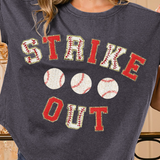 X BASEBALL PATCH TOP