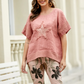 LINEN STAR TOP