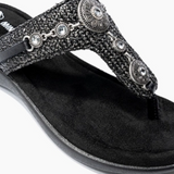 X MINNETONKA BRECCA in BLACK