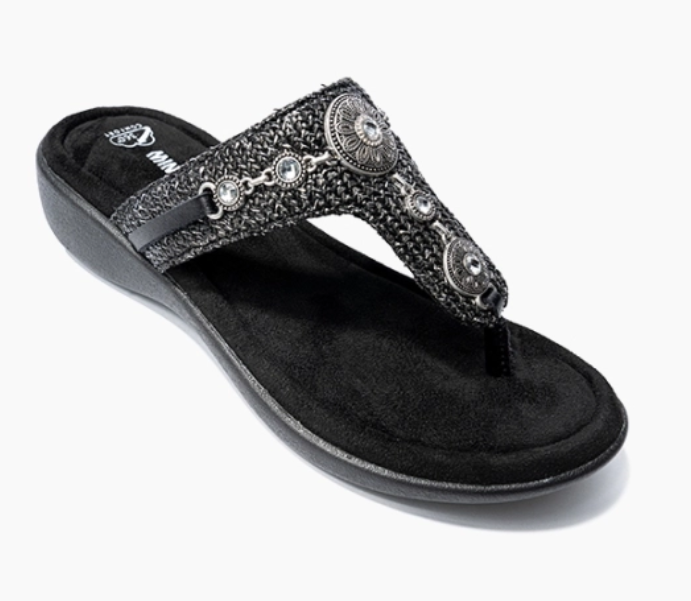MINNETONKA BRECCA in BLACK