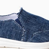 MINNETONKA WOMEN'S EXPANSE in DENIM ~ SIZE 8.5