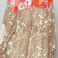 MESH w/FLORAL TOP