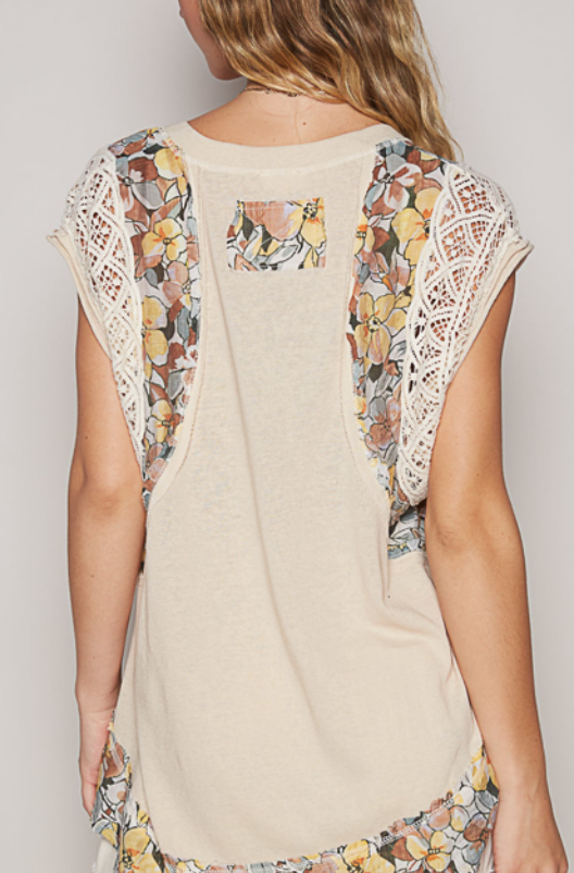 COCONUT w/LACE TOP