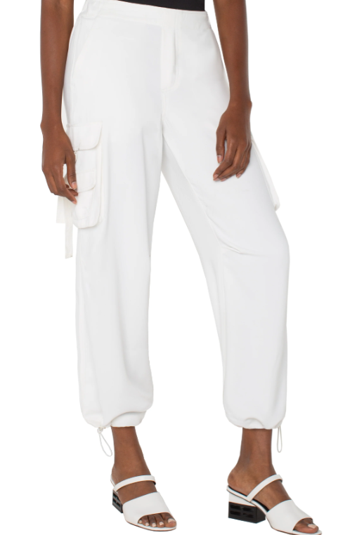 LIVERPOOL CREAM CARGO PANT