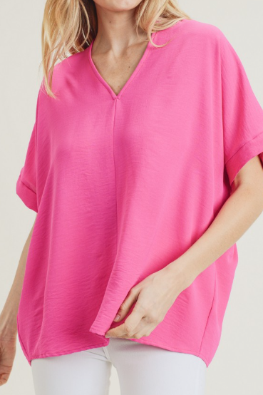 NEON PINK TOP