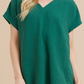 HUNTER GREEN TOP