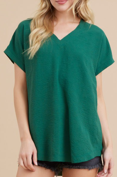 HUNTER GREEN TOP