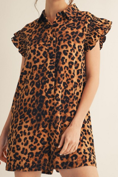 LEOPARD ROMPER 04.25
