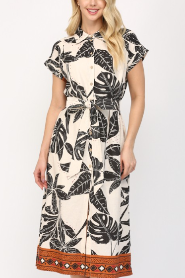 FLORAL DRESS