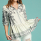 ABSTRACT TOP in GREY