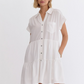 WHITE ENTRO DRESS 22340