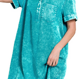 TEAL DRESS 7220 O5.29