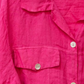 MADE IN ITALY LINEN FRAY EDGE JACKET 2233
